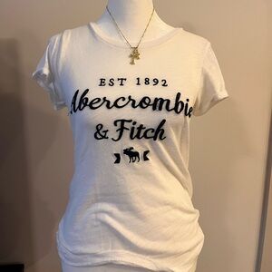 Abercrombie & Fitch Y2K Classic White Tee